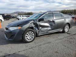 Salvage cars for sale at Las Vegas, NV auction: 2012 Toyota Camry Base