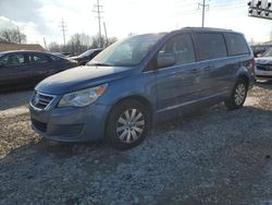 Salvage cars for sale from Copart Columbus, OH: 2012 Volkswagen Routan SEL