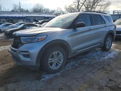 Salvage cars for sale from Copart Wichita, KS: 2021 Ford Explorer XLT