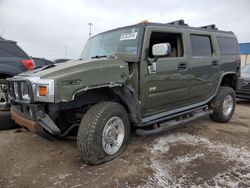 Salvage cars for sale from Copart Woodhaven, MI: 2003 Hummer H2