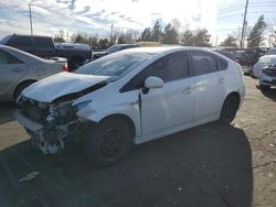 Salvage cars for sale from Copart Denver, CO: 2011 Toyota Prius