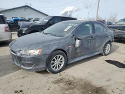 Salvage cars for sale at Dyer, IN auction: 2011 Mitsubishi Lancer ES/ES Sport