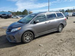 Salvage cars for sale at Newton, AL auction: 2020 Toyota Sienna XLE