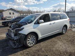 Salvage cars for sale at York Haven, PA auction: 2013 Toyota Sienna XLE