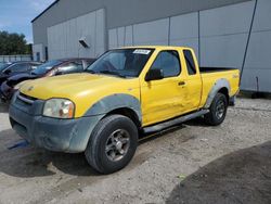 Nissan Frontier King cab xe salvage cars for sale: 2001 Nissan Frontier King Cab XE