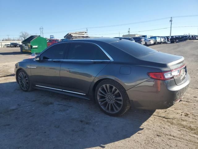 2017 Lincoln Continental Select