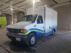 Salvage trucks for sale at Kansas City, KS auction: 2007 Ford Econoline E250 Cutaway Van