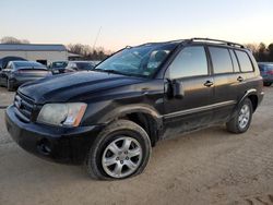 Salvage cars for sale from Copart Chatham, VA: 2003 Toyota Highlander Limited