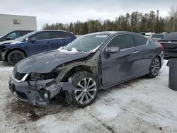 Salvage cars for sale at Cookstown, ON auction: 2013 Honda Accord EXL