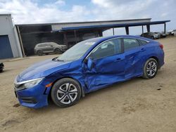 Salvage cars for sale from Copart American Canyon, CA: 2017 Honda Civic LX