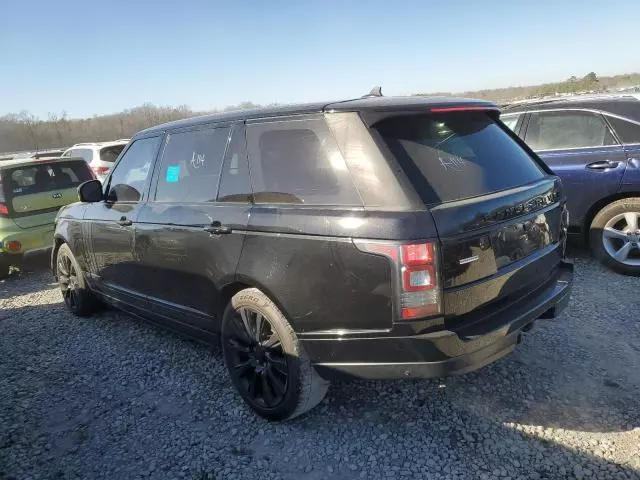 2016 Land Rover Range Rover Supercharged