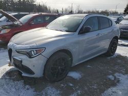 Salvage cars for sale from Copart Ontario Auction, ON: 2021 Alfa Romeo Stelvio TI