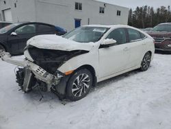 Salvage cars for sale at Cookstown, ON auction: 2017 Honda Civic EX