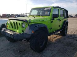 Salvage cars for sale at New Orleans, LA auction: 2012 Jeep Wrangler Unlimited Rubicon