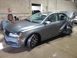 Volkswagen salvage cars for sale: 2017 Volkswagen Jetta SE