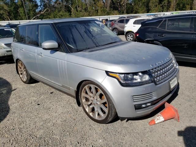 2016 Land Rover Range Rover HSE