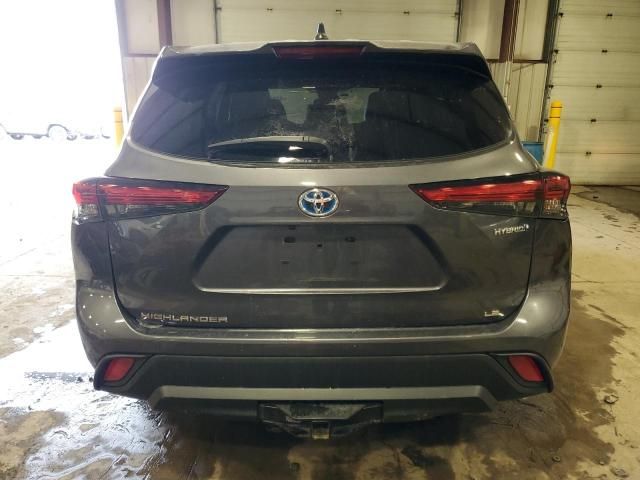 2022 Toyota Highlander Hybrid LE