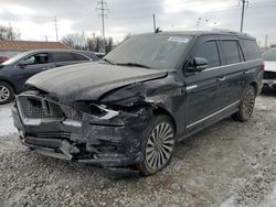 Salvage cars for sale at Columbus, OH auction: 2018 Lincoln Navigator Reserve