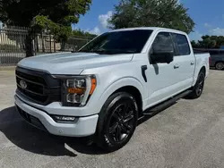 Salvage cars for sale at Opa Locka, FL auction: 2021 Ford F150 Supercrew