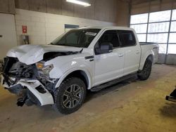 Salvage cars for sale at Indianapolis, IN auction: 2015 Ford F150 Supercrew