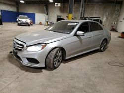 Salvage cars for sale at Chalfont, PA auction: 2016 Mercedes-Benz E 350 4matic