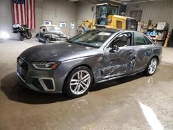 Salvage cars for sale at West Mifflin, PA auction: 2024 Audi A4 Premium Plus 45