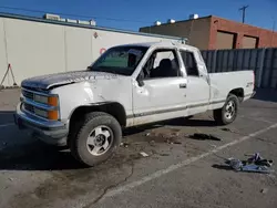 Salvage trucks for sale at Anthony, TX auction: 1998 Chevrolet GMT-400 K1500