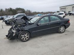 Salvage cars for sale at Gaston, SC auction: 2004 Mercedes-Benz C 240