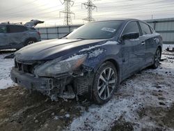 Salvage cars for sale at Elgin, IL auction: 2016 Nissan Altima 2.5