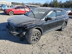 Salvage cars for sale at Memphis, TN auction: 2021 Volkswagen Tiguan SE