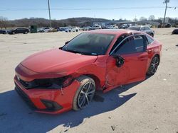 Salvage cars for sale at Lebanon, TN auction: 2022 Honda Civic Touring