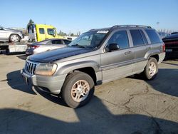 Buy Salvage Cars For Sale now at auction: 2002 Jeep Grand Cherokee Laredo