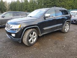 Salvage cars for sale from Copart Graham, WA: 2011 Jeep Grand Cherokee Overland