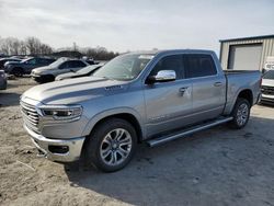 Salvage cars for sale at Duryea, PA auction: 2022 Dodge RAM 1500 Longhorn