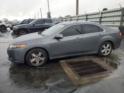 Salvage cars for sale at Miami, FL auction: 2009 Acura TSX