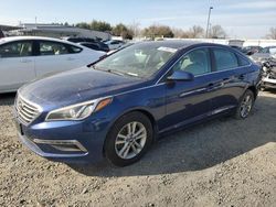 Salvage cars for sale at Sacramento, CA auction: 2015 Hyundai Sonata SE