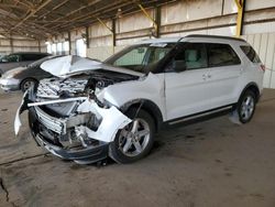 Salvage cars for sale at Phoenix, AZ auction: 2019 Ford Explorer XLT