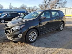 Salvage cars for sale from Copart Wichita, KS: 2020 Chevrolet Equinox LS