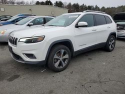 Jeep salvage cars for sale: 2019 Jeep Cherokee Limited