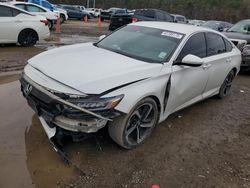 Salvage cars for sale at Greenwell Springs, LA auction: 2019 Honda Accord Sport