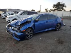 Carros salvage a la venta en subasta: 2017 Honda Civic SI