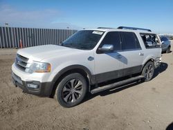 Ford salvage cars for sale: 2016 Ford Expedition EL XLT