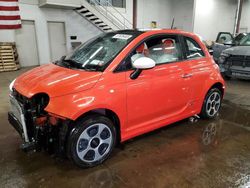 Salvage cars for sale at New Britain, CT auction: 2015 Fiat 500 Electric