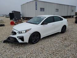 Salvage cars for sale at Taylor, TX auction: 2020 KIA Forte GT Line