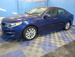 Salvage cars for sale at Hampton, VA auction: 2017 KIA Optima LX