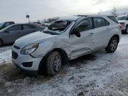 Vehiculos salvage en venta de Copart Davison, MI: 2016 Chevrolet Equinox LS