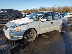 Salvage cars for sale from Copart Brookhaven, NY: 2002 Toyota Corolla CE