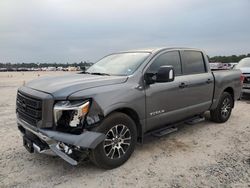 Salvage cars for sale from Copart Houston, TX: 2023 Nissan Titan SV