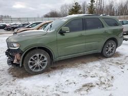 2020 Dodge Durango GT en venta en Davison, MI