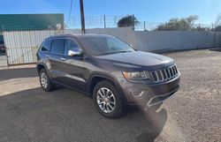 Jeep Grand Cherokee salvage cars for sale: 2016 Jeep Grand Cherokee Limited